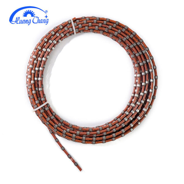 diamond wire cutting mining rope for granite marble jade concrete stone