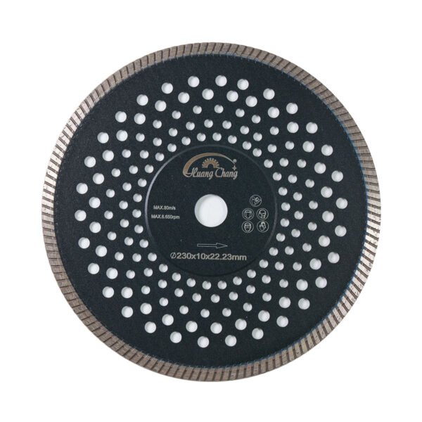 22.23 мм Turbo Diamond Silencer Saw Blade для мраморной плитки из гранитного камня — изображение 7