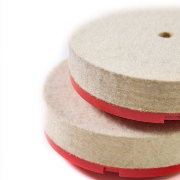 Полировальная подушечка Snail Lock Wool Welt Polishing Pad Шлифовальные подушечки для полировки камня — изображение 2