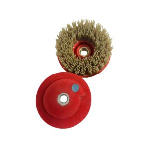 4"/5"/6" Snail Lock Круглая алмазная щетка Dupont Brush M14